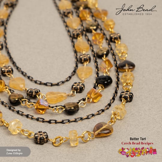 John Bead Czech Glass Recipe Box Beading Kit